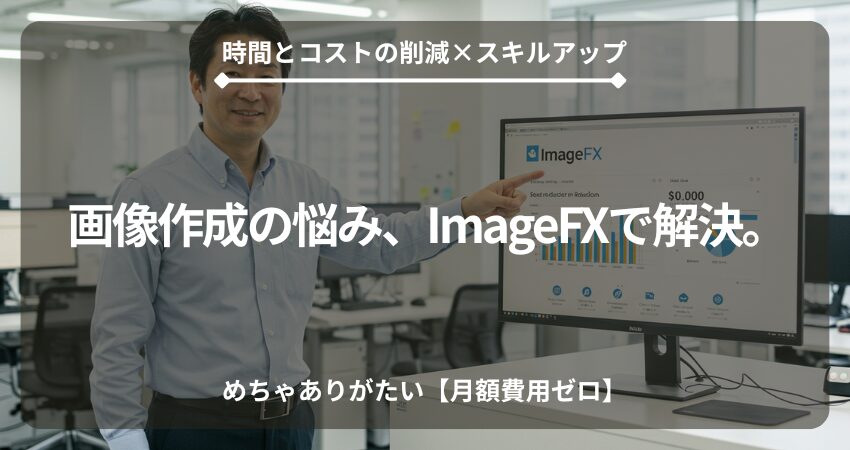 40代50代の在宅ワーカー向けImageFX（イメージFX）の無料利用ガイド。コスト削減、安全な使い方を解説。