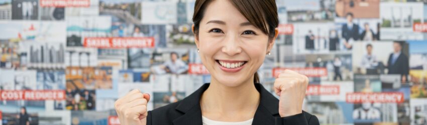 ImageFXでクリエイティブに変化が起きて多数の画像を生成できた女性